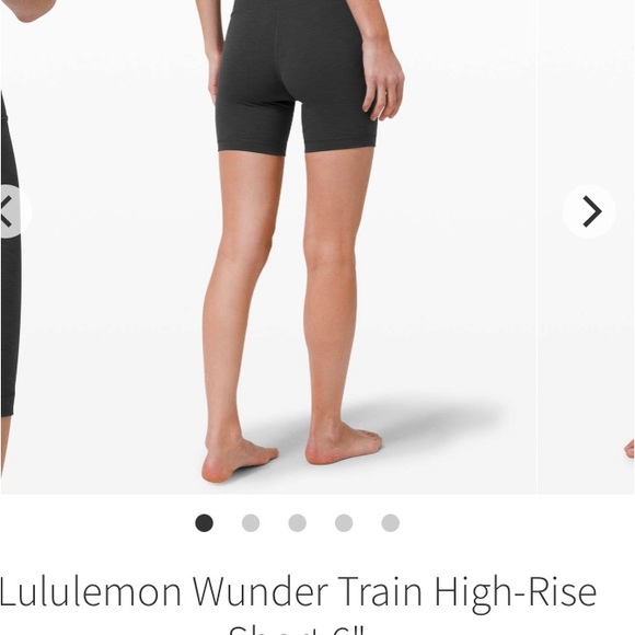 Lululemon Wunder Train High-Rise Short 6", BNWT - Picture 6 of 7
